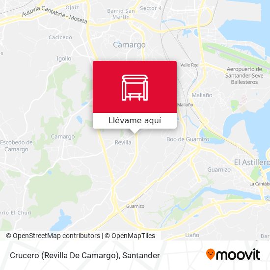 Mapa Crucero (Revilla De Camargo)