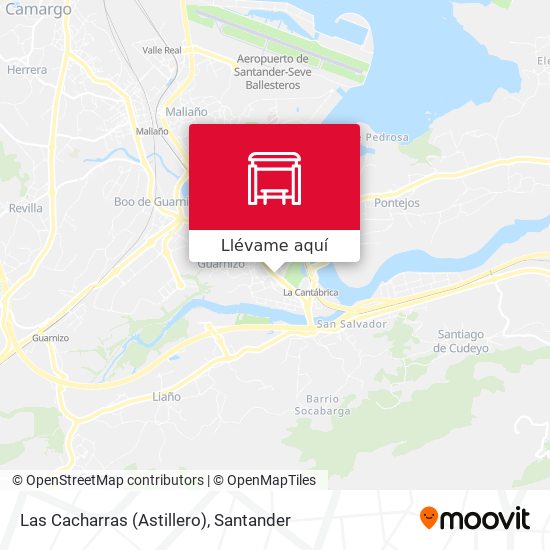 Mapa Las Cacharras (Astillero)