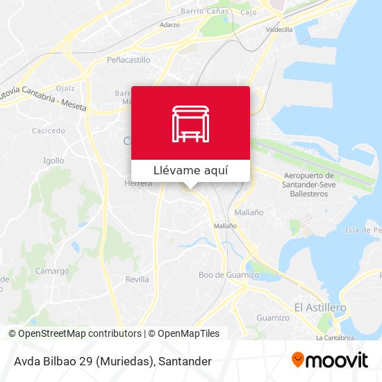 Mapa Avda Bilbao 29 (Muriedas)