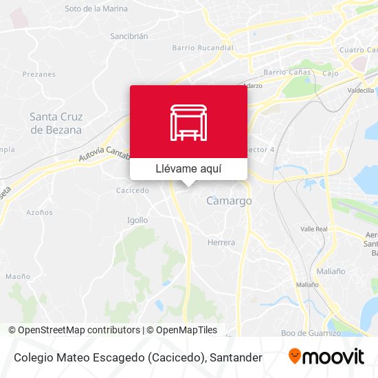 Mapa Colegio Mateo Escagedo (Cacicedo)
