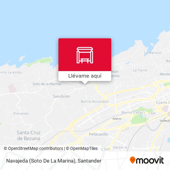 Mapa Navajeda (Soto De La Marina)