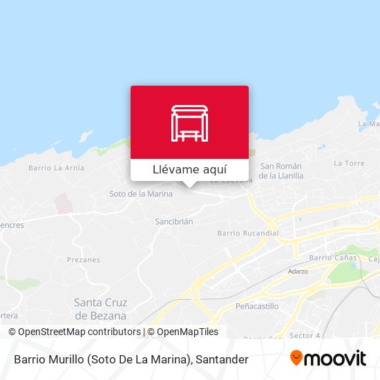 Mapa Barrio Murillo (Soto De La Marina)