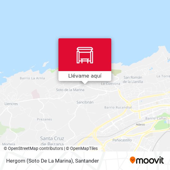 Mapa Hergom (Soto De La Marina)