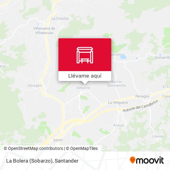 Mapa La Bolera (Sobarzo)