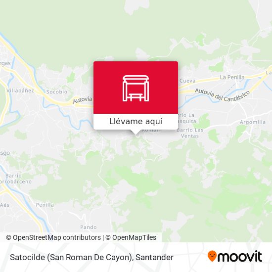 Mapa Satocilde (San Roman De Cayon)