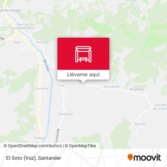 Mapa El Soto (Iruz)