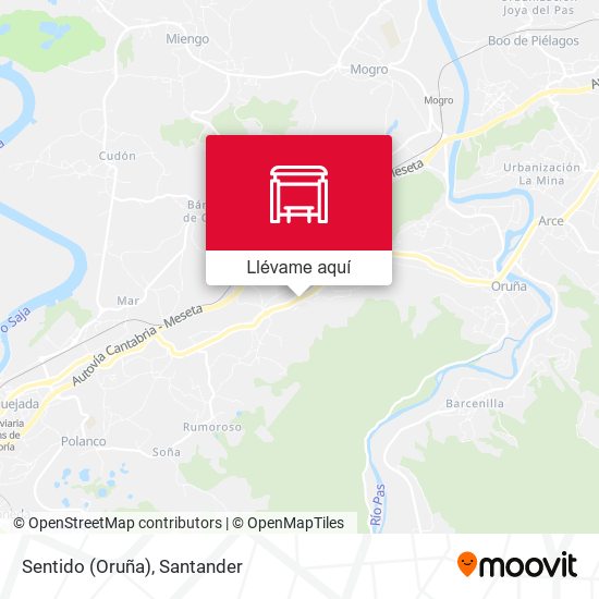 Mapa Sentido (Oruña)