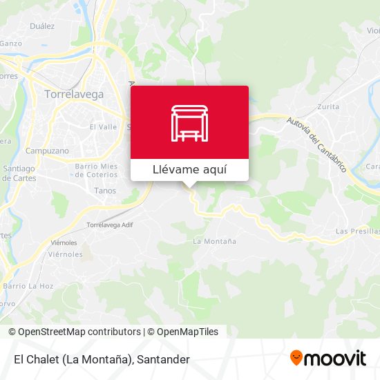 Mapa El Chalet (La Montaña)