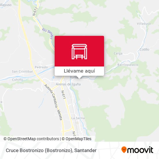Mapa Cruce Bostronizo