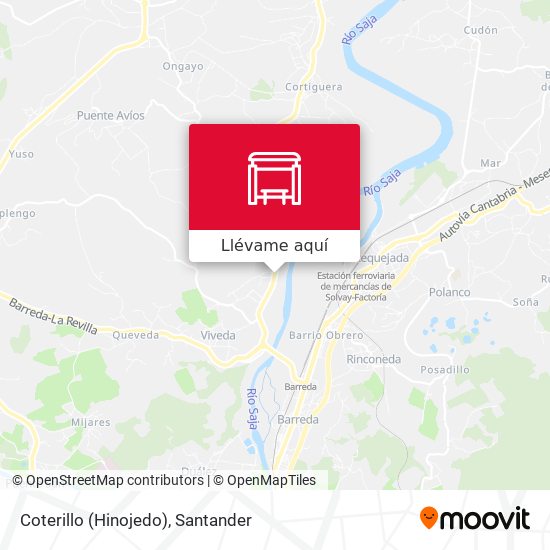 Mapa Coterillo (Hinojedo)