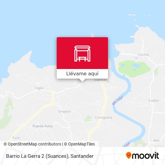 Mapa Barrio La Gerra 2 (Suances)