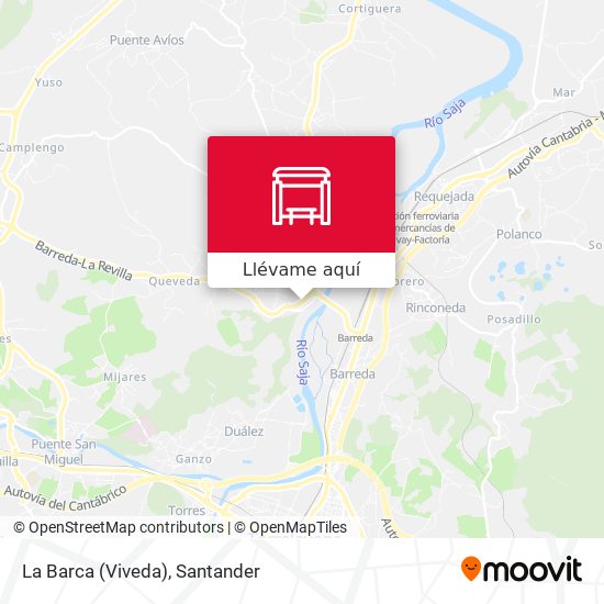 Mapa La Barca (Viveda)