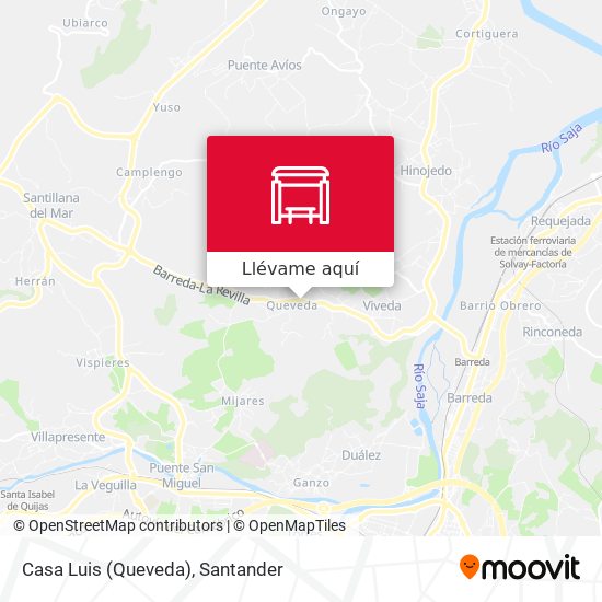 Mapa Casa Luis (Queveda)