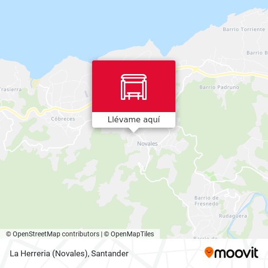 Mapa La Herreria (Novales)