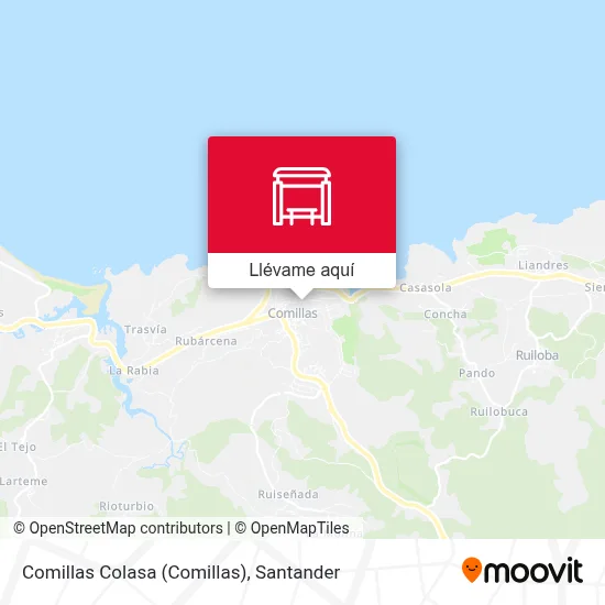 Mapa Comillas Colasa
