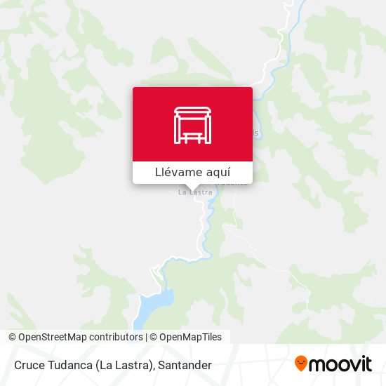 Mapa Cruce Tudanca (La Lastra)