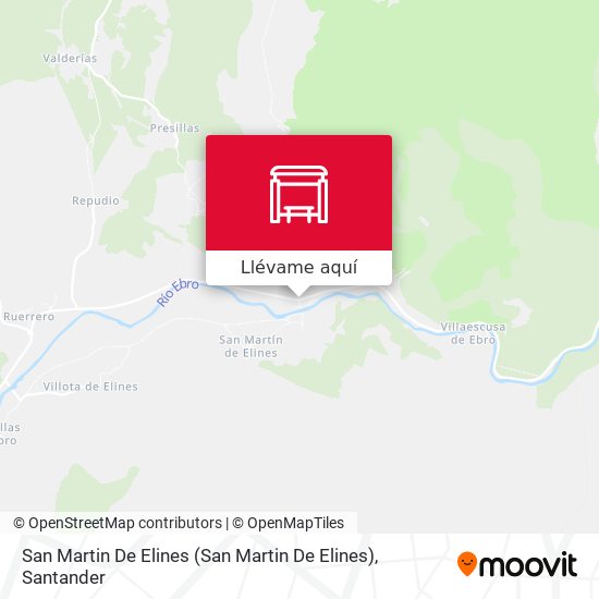 Mapa San Martin De Elines