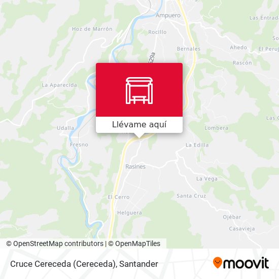 Mapa Cruce Cereceda