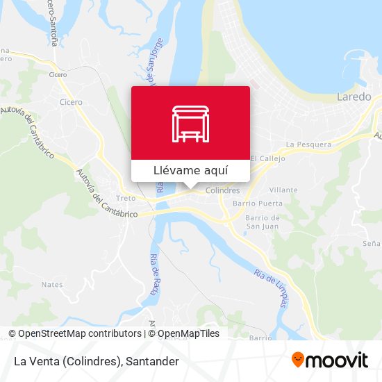 Mapa La Venta (Colindres)