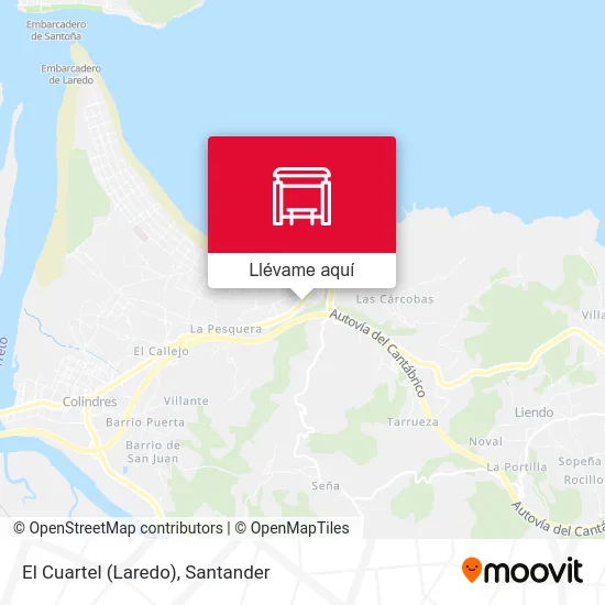 Mapa El Cuartel (Laredo)