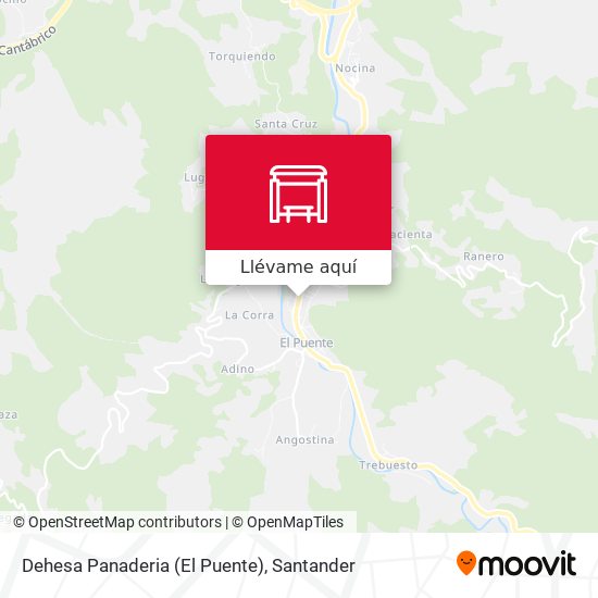 Mapa Dehesa Panaderia (El Puente)