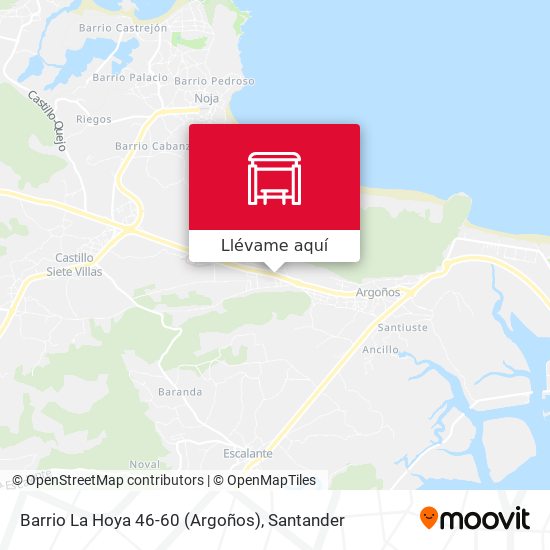 Mapa Barrio La Hoya 46-60 (Argoños)
