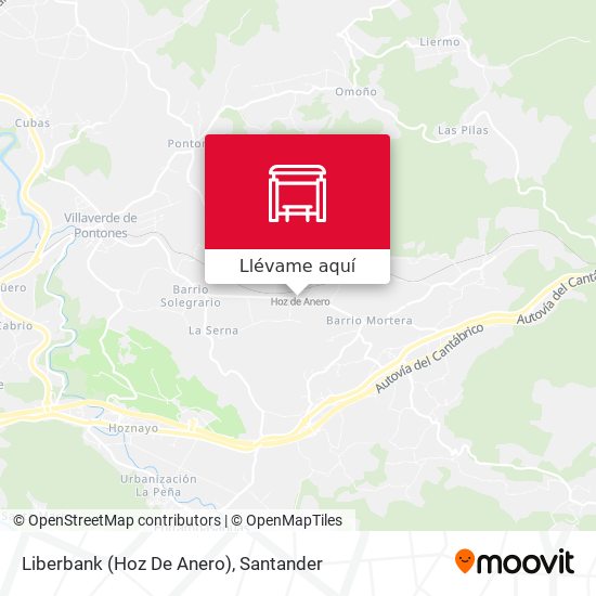 Mapa Liberbank (Hoz De Anero)