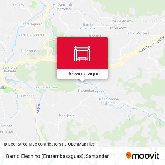 Mapa Barrio Elechino (Entrambasaguas)