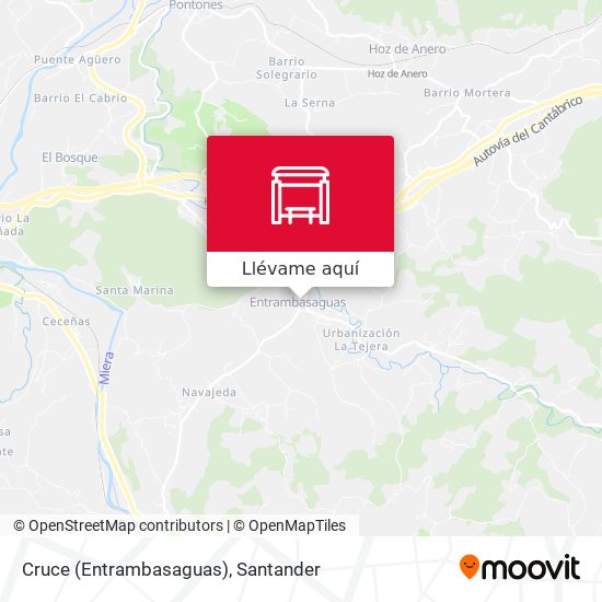 Mapa Cruce (Entrambasaguas)