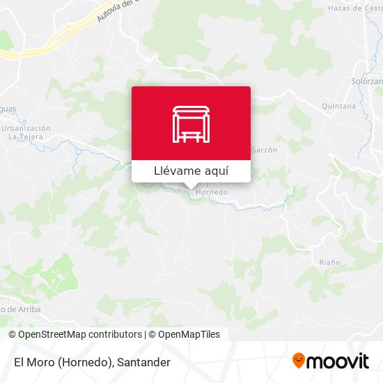 Mapa El Moro (Hornedo)