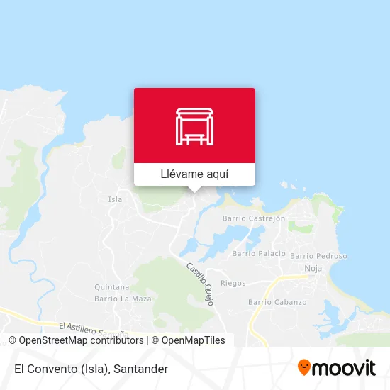 Mapa El Convento (Isla)