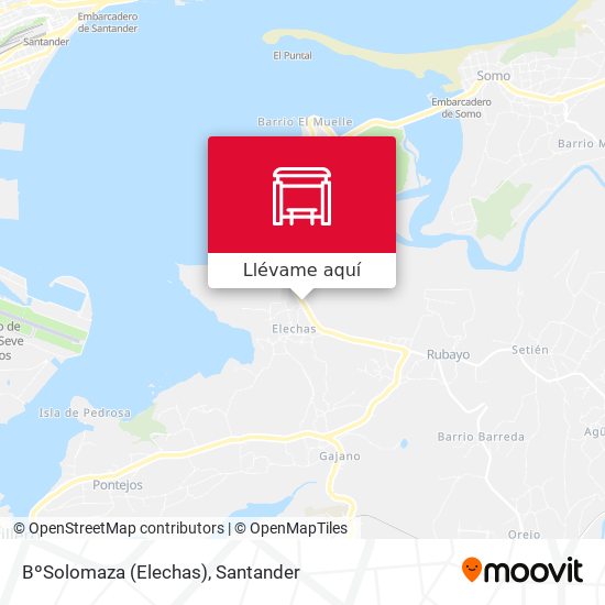 Mapa BºSolomaza (Elechas)