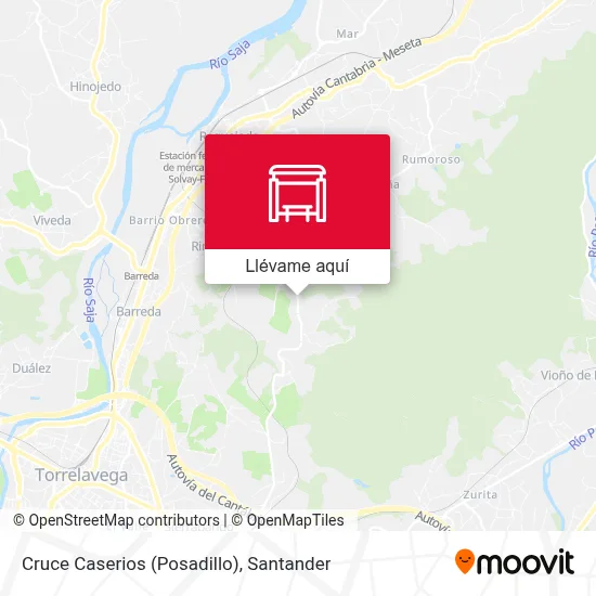 Mapa Cruce Caserios (Posadillo)