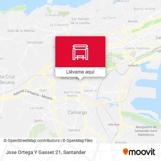 Mapa Jose Ortega Y Gasset 21