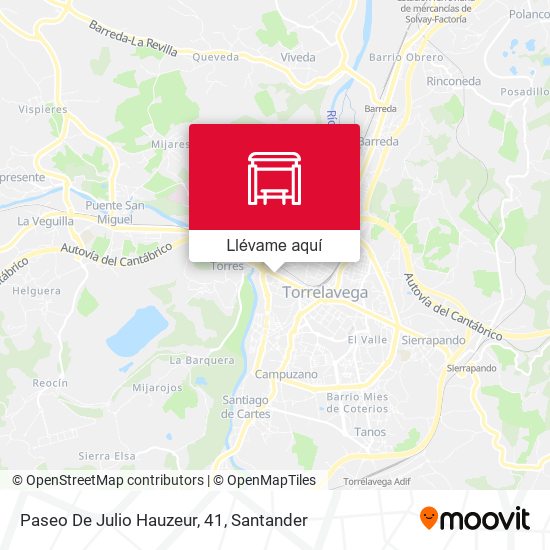 Mapa Paseo De Julio Hauzeur, 41