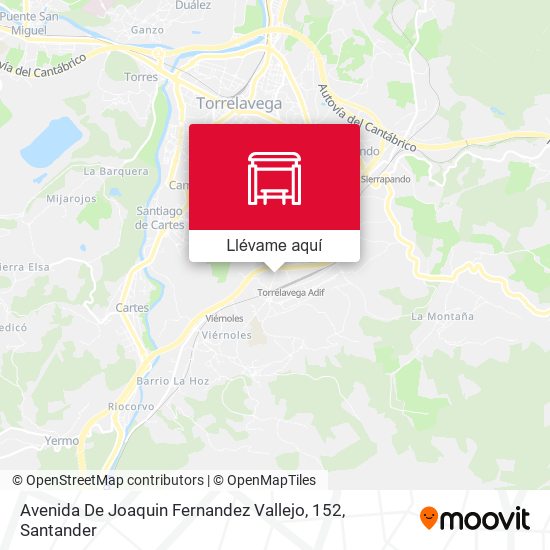 Mapa Avenida De Joaquin Fernandez Vallejo, 152
