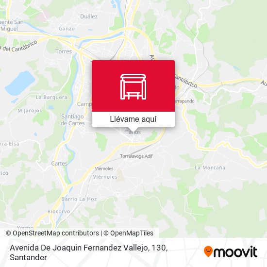 Mapa Avenida De Joaquin Fernandez Vallejo, 130