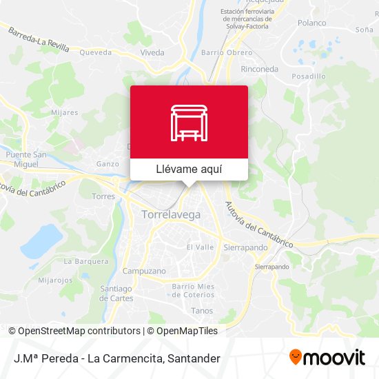 Mapa J.Mª Pereda - La Carmencita