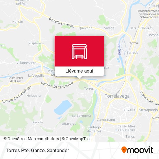 Mapa Torres Pte. Ganzo