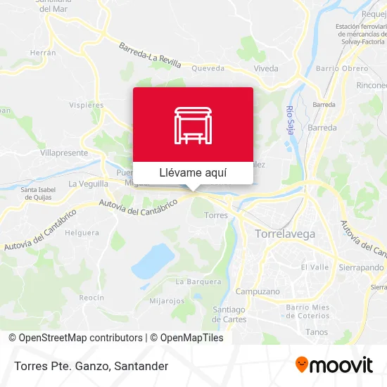 Mapa Torres Pte. Ganzo