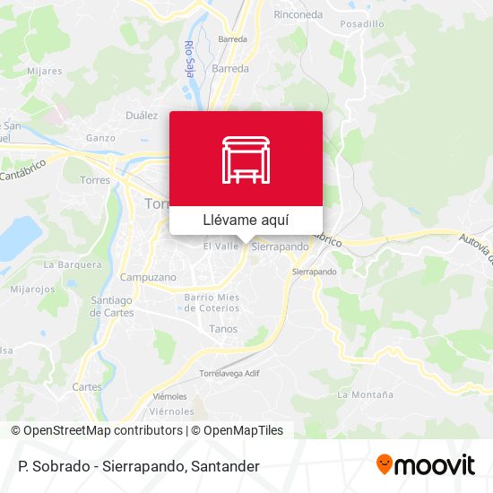 Mapa P. Sobrado - Sierrapando