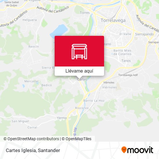 Mapa Cartes Iglesia