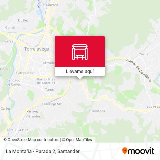 Mapa La Montaña - Parada 2