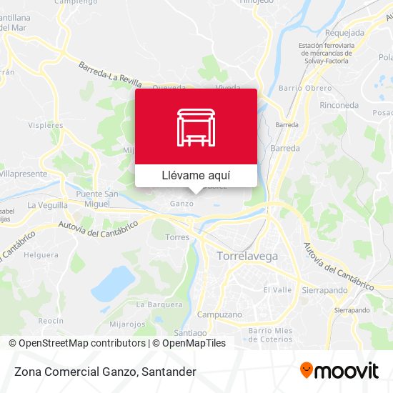 Mapa Zona Comercial Ganzo