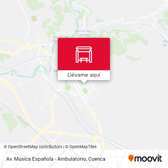 Mapa Av. Música Española - Ambulatorio