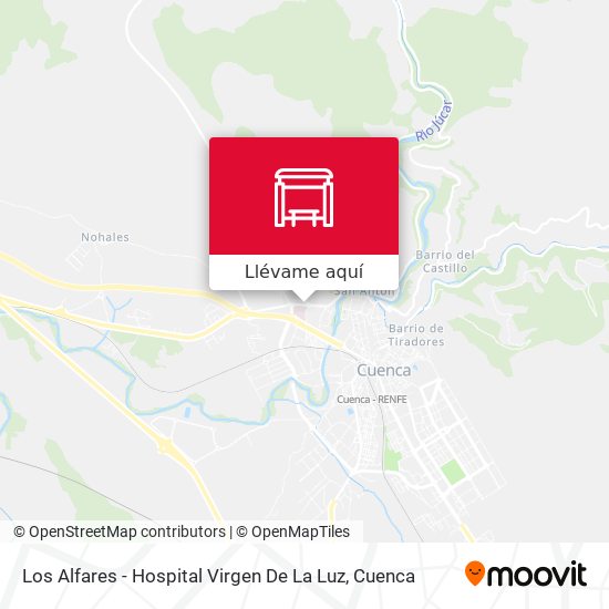 Mapa Los Alfares - Hospital Virgen De La Luz