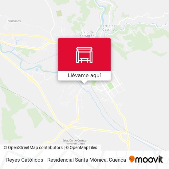 Mapa Reyes Católicos - Residencial Santa Mónica