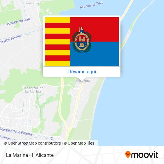 Mapa La Marina - I