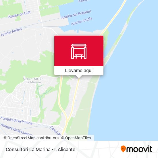 Mapa Consultori La Marina - I