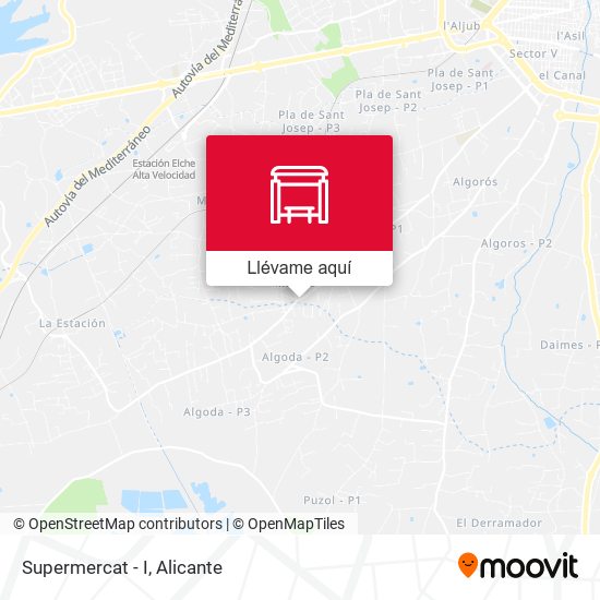 Mapa Supermercat - I